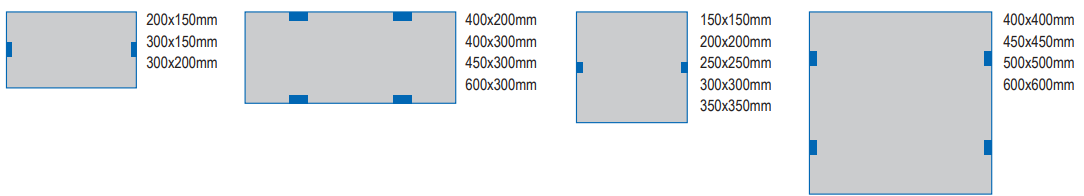 Cam lock number & position